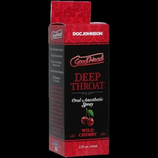 Alternative view of Спрей для мінету Doc Johnson GoodHead DeepThroat Spray - Wild Cherry 59ml