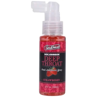 Спрей для мінету Doc Johnson GoodHead DeepThroat Spray - Sweet Strawberry 59ml