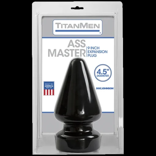 Пробка для фістингу Doc Johnson Titanmen Tools – Butt Plug – 4.5 Inch Ass Master - Зображення 2
