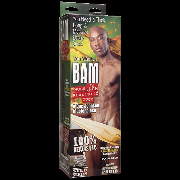 Фалоімітатор Doc Johnson BAM - Huge 13 Inch Realistic Cock 5 Фалоімітатор Doc Johnson BAM - Huge 13 Inch Realistic Cock - Зображення 3