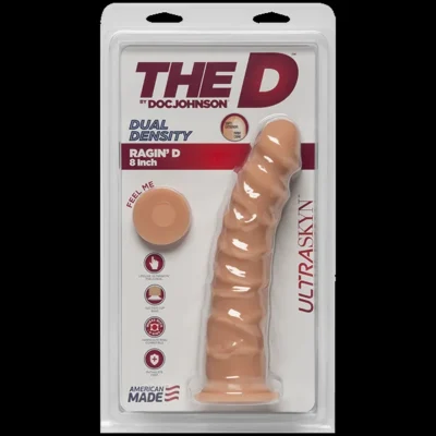 Зображення Фалоімітатор Doc Johnson The D - Ragin D - 8 Inch Without Balls