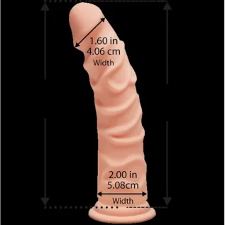 Alternative view of Фалоімітатор Doc Johnson The D - Ragin D - 8 Inch Without Balls