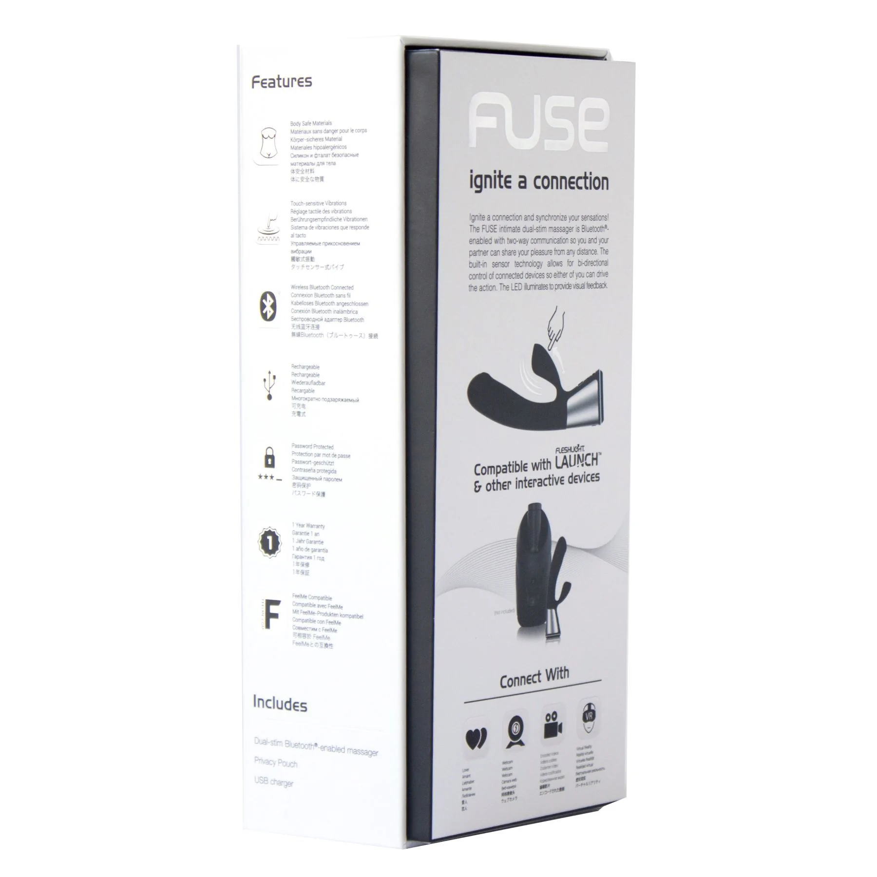 Інтерактивний вібратор-кролик Ohmibod Fuse for Kiiroo 7 Інтерактивний вібратор-кролик Ohmibod Fuse for Kiiroo - Зображення 5