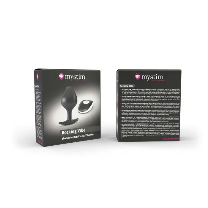 Силіконова анальна пробка Mystim Rocking Vibe 7 Силіконова анальна пробка Mystim Rocking Vibe - Зображення 5