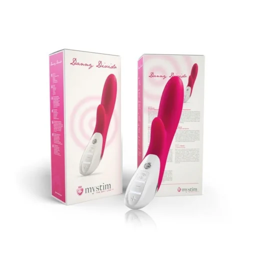 Вібратор-кролик Mystim Danny Divido Pink - Зображення 7