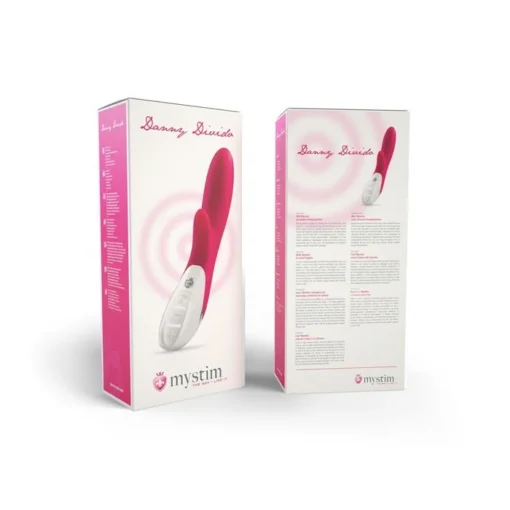 Вібратор-кролик Mystim Danny Divido Pink - Зображення 8