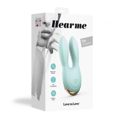 Вібратор-кролик Love To Love Hear Me Menthe з двома моторчиками і різнобарвною LED 14 Зображення Вібратор-кролик Love To Love Hear Me Menthe з двома моторчиками і різнобарвною LED