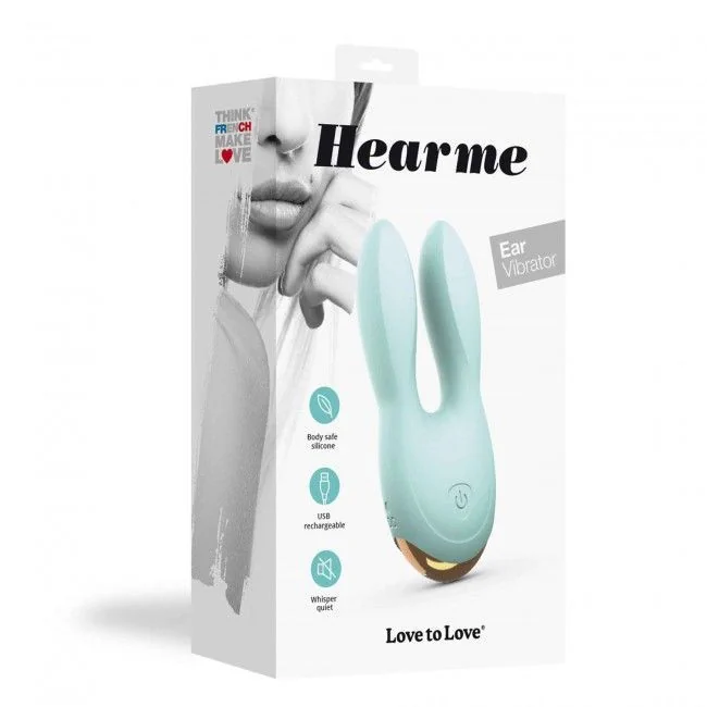 Вібратор-кролик Love To Love Hear Me Menthe з двома моторчиками і різнобарвною LED 6 Вібратор-кролик Love To Love Hear Me Menthe з двома моторчиками і різнобарвною LED - Зображення 4