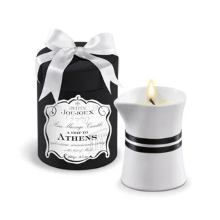 Масажна свічка Petits Joujoux - Athens - Musk and Patchouli 190gm