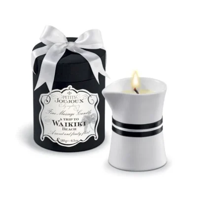 Масажна свічка Petits Joujoux - Waikiki Beach - Coconut and Pineapple 190gm