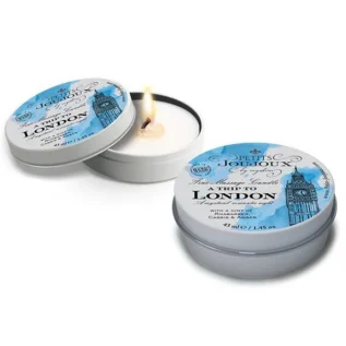 Alternative view of Масажна свічка Petits Joujoux - London - Rhubarb, Cassis and Ambra 43ml