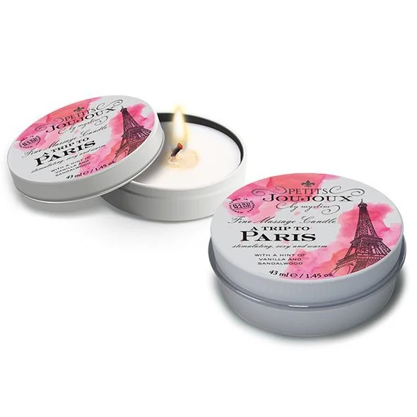 Масажна свічка Petits Joujoux - Paris - Vanilla and Sandalwood 43ml 4 Масажна свічка Petits Joujoux - Paris - Vanilla and Sandalwood 43ml - Зображення 2