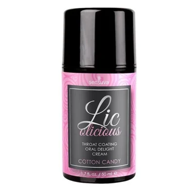 Гель для мінету Sensuva Lic-o-licious Cotton Candy 50ml