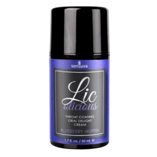 Гель для мінету Sensuva Lic-o-licious Blueberry Muffin 50ml