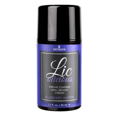Гель для мінету Sensuva Lic-o-licious Blueberry Muffin 50ml