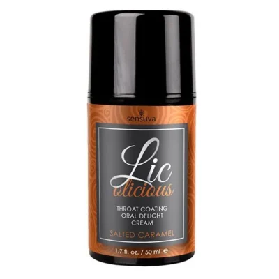 Гель для мінету Sensuva Lic-o-licious Salted Caramel 50ml