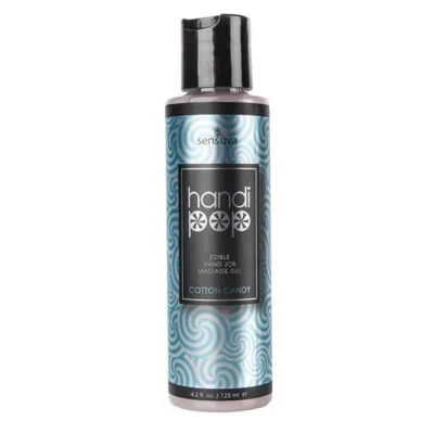 Смачний гель для  пестощів Sensuva — Handipop Cotton Candy 125ml