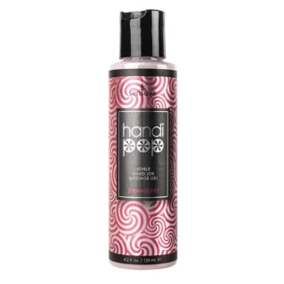 Смачний гель для  пестощів Sensuva — Handipop Strawberry 125ml