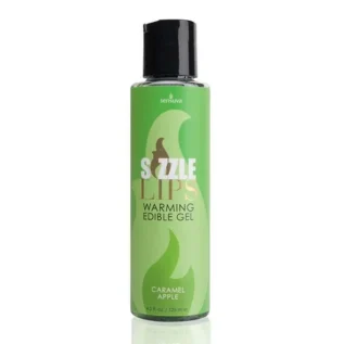 Зігрівальний масажний гель Sensuva Sizzle Lips Caramel Apple 125ml