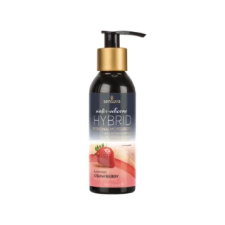 Змазка водно-силіконова Sensuva Hybrid Strawberry 125ml