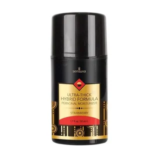 Густий крем-змазка  Sensuva UltraThick Hybrid Formula Strawberry 100ml