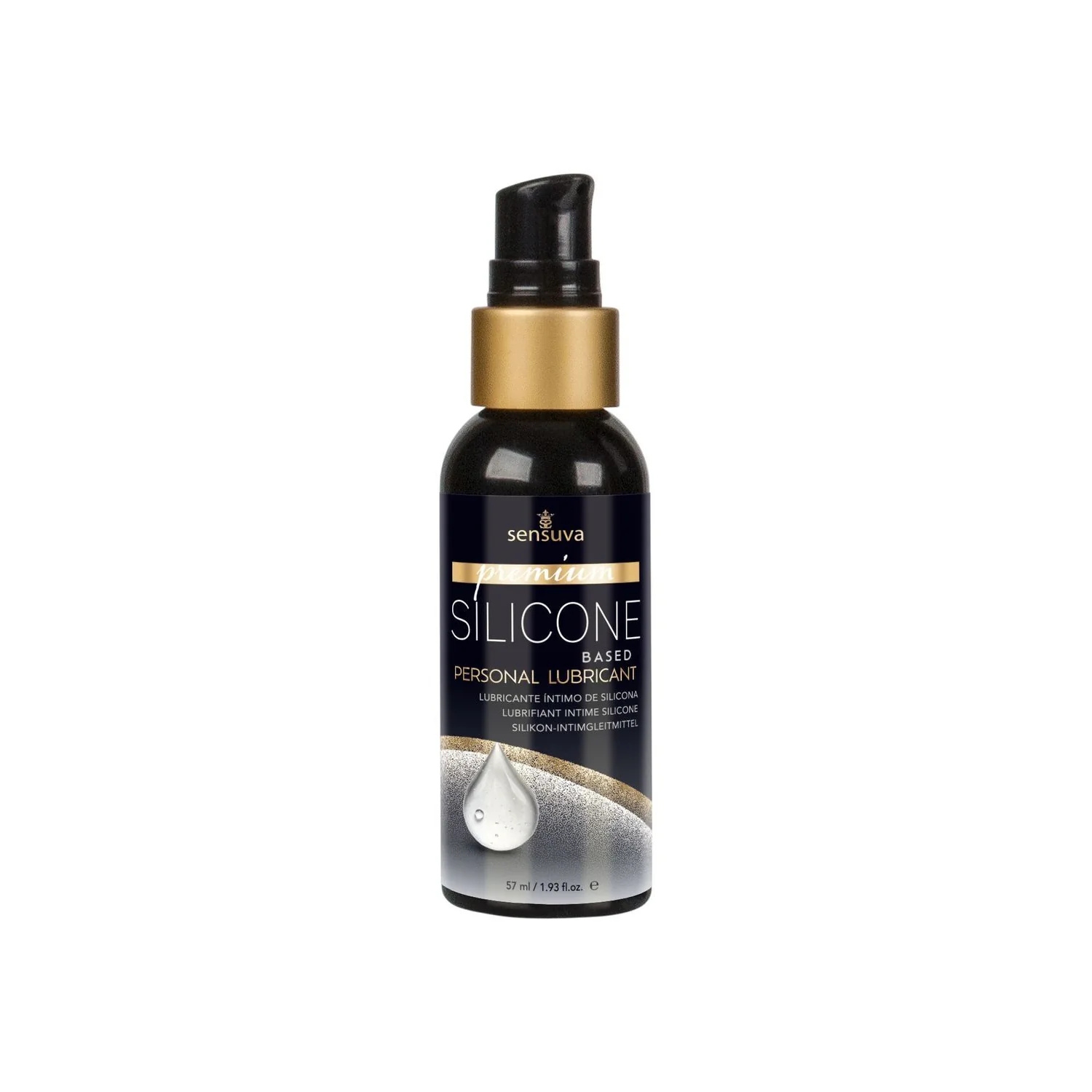 Силіконова змазка Sensuva Premium Silicone 57ml 3 Силіконова змазка Sensuva Premium Silicone 57ml