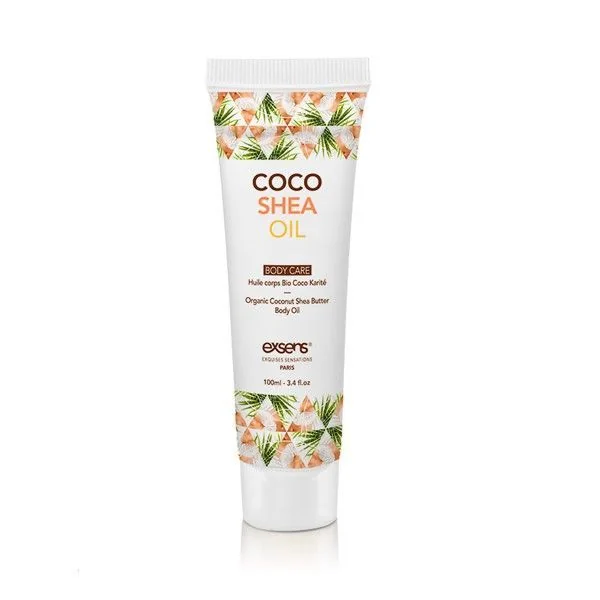 Органічна кокосова олія каріте (ши) для тіла EXSENS Coco Shea Oil 100ml 3 Органічна кокосова олія каріте (ши) для тіла EXSENS Coco Shea Oil 100ml