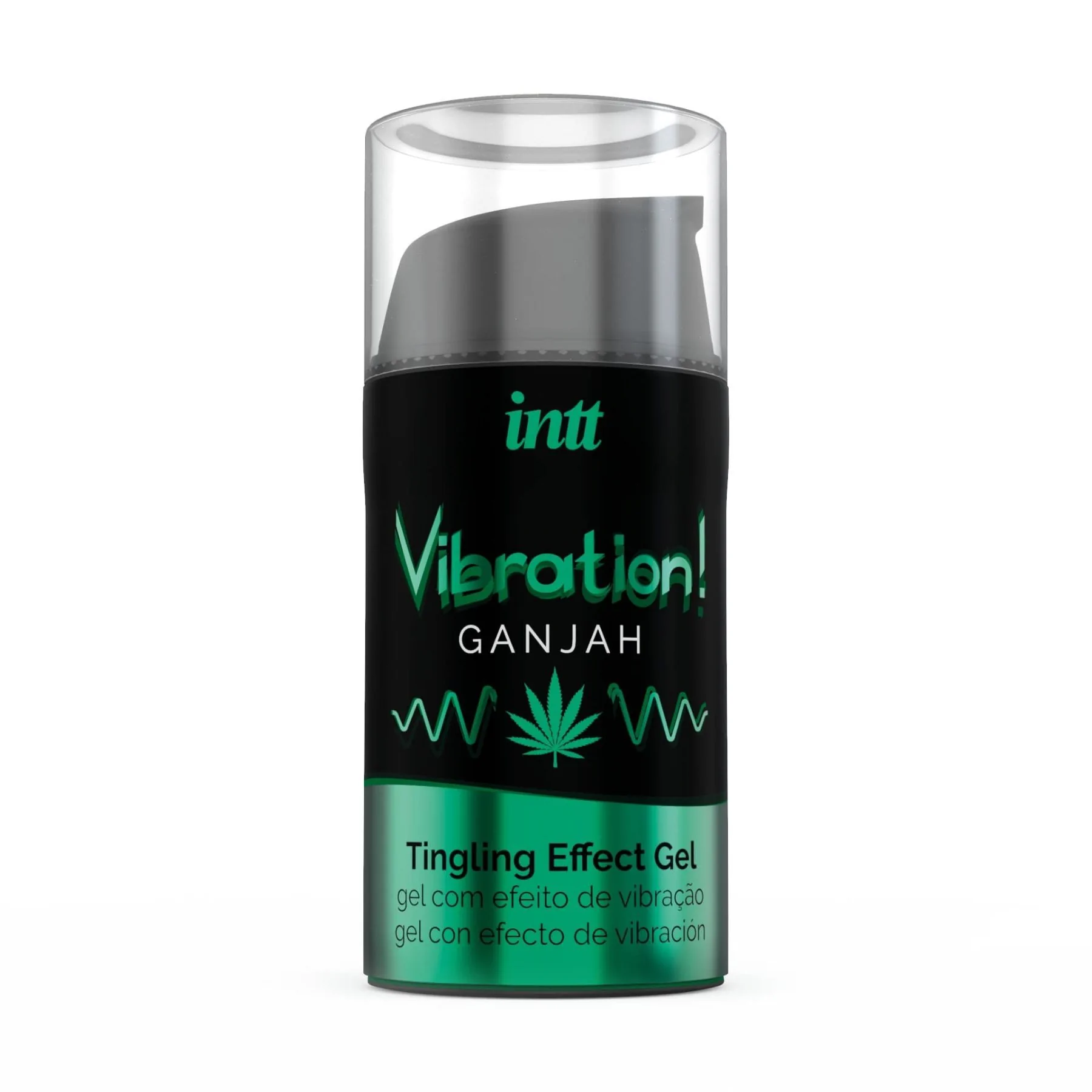 Рідкий вібратор Intt Vibration Ganjah 15ml 4 Рідкий вібратор Intt Vibration Ganjah 15ml - Зображення 2