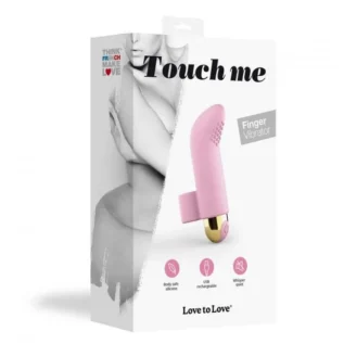 Зображення Вібратор на палець Love To Love TOUCH ME ROSE