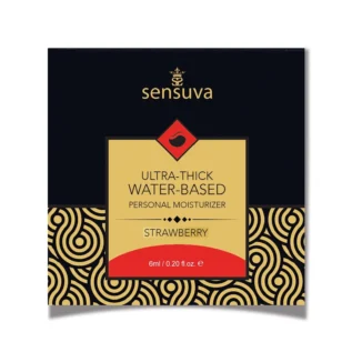 Пробник Sensuva  UltraThick Water-Based Strawberry 6ml