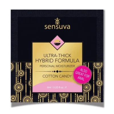 Пробник Sensuva  UltraThick Hybrid Formula Cotton Candy 6ml