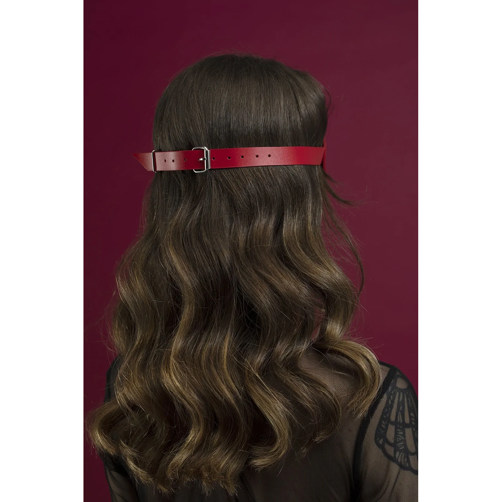 Маска на очі Feral Feelings - Blindfold Mask червона 5 Маска на очі Feral Feelings - Blindfold Mask червона - Зображення 3