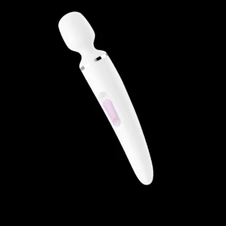 Alternative view of Вібромасажер Satisfyer Wand-er Woman (White/Chrome) XXL