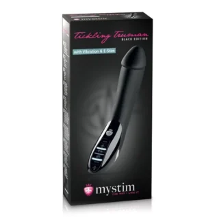 Alternative view of Вібратор з електростимуляцією Mystim Tickling Truman eStim Black