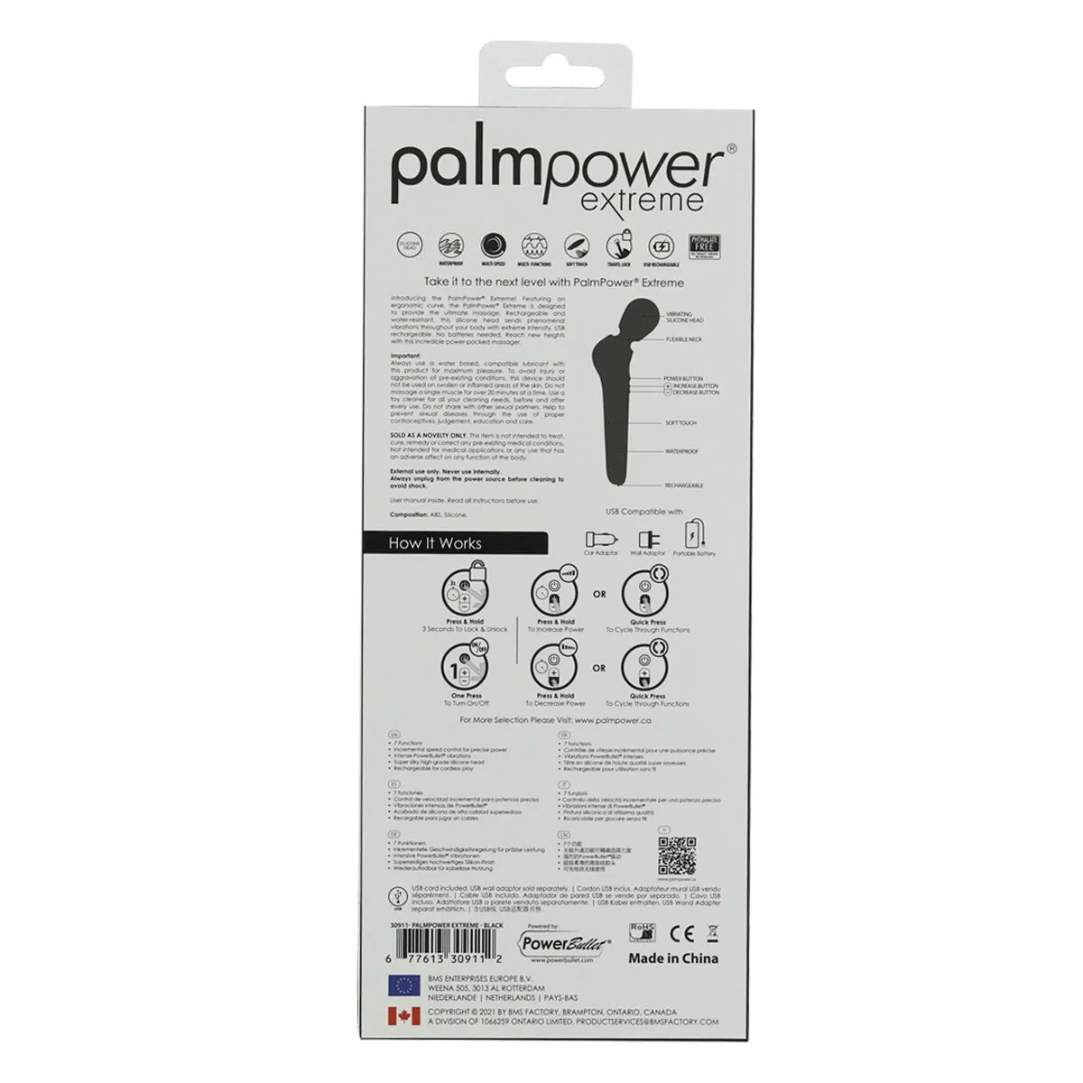 Потужний вібромасажер PalmPower Extreme 9 Потужний вібромасажер PalmPower Extreme - Зображення 7