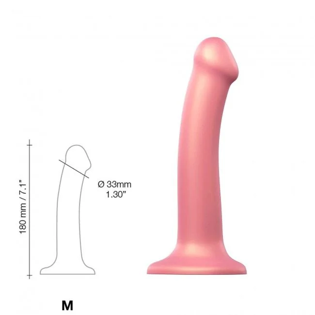 Насадка для страпону Strap-On-Me Mono Density Dildo 5 Насадка для страпону Strap-On-Me Mono Density Dildo - Зображення 3
