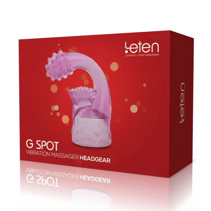 Насадка для вібромасажера Leten G SPOT HEADGEAR - 3 4 Насадка для вібромасажера Leten G SPOT HEADGEAR - 3 - Зображення 2