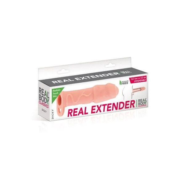 Насадка на член Real Body — Real Extender DICKY 5 Насадка на член Real Body — Real Extender DICKY - Зображення 3