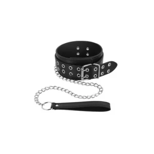 Нашийник з повідцем Fetish Tentation Eyalets and Leash
