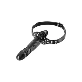 Кляп з подвійним фалоімітатором Fetish Tentation Double Penis Gag