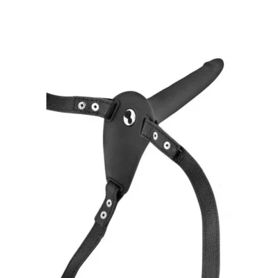 Зображення Страпон з вібрацією Fetish Tentation Vibrating Strap-On with Dildo Black