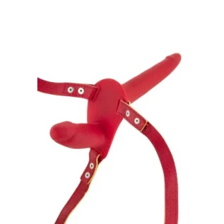 Подвійний страпон Fetish Tentation Strap-On with Double Dildo 7 Подвійний страпон Fetish Tentation Strap-On with Double Dildo - Зображення 3