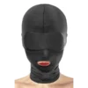 Зображення Капюшон для БДСМ з відкритим ротом Fetish Tentation Open Mouth Hood