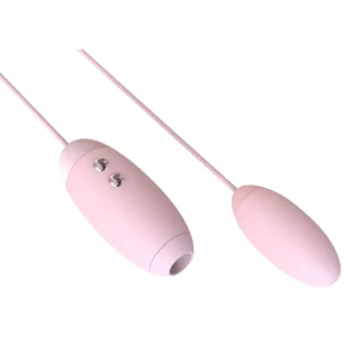 Alternative view of Вакуумний стимулятор з віброяйцем 2-в-1 KISSTOY Miss VV Pink