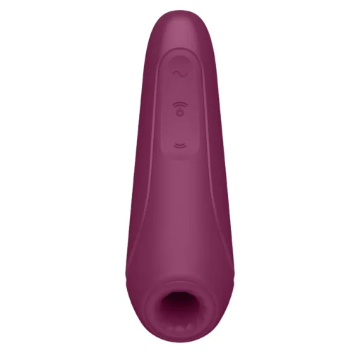Вакуумний кліторальний стимулятор Satisfyer Curvy 1+ Rose Red - Зображення 4