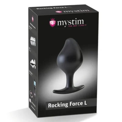 Зображення Силіконова анальна пробка Mystim Rocking Force L