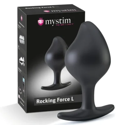 Зображення Силіконова анальна пробка Mystim Rocking Force L