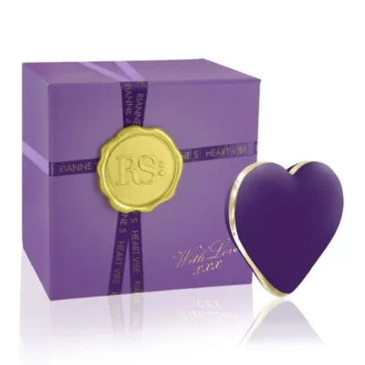 Вібратор-сердечко Rianne S: Heart Vibe Purple