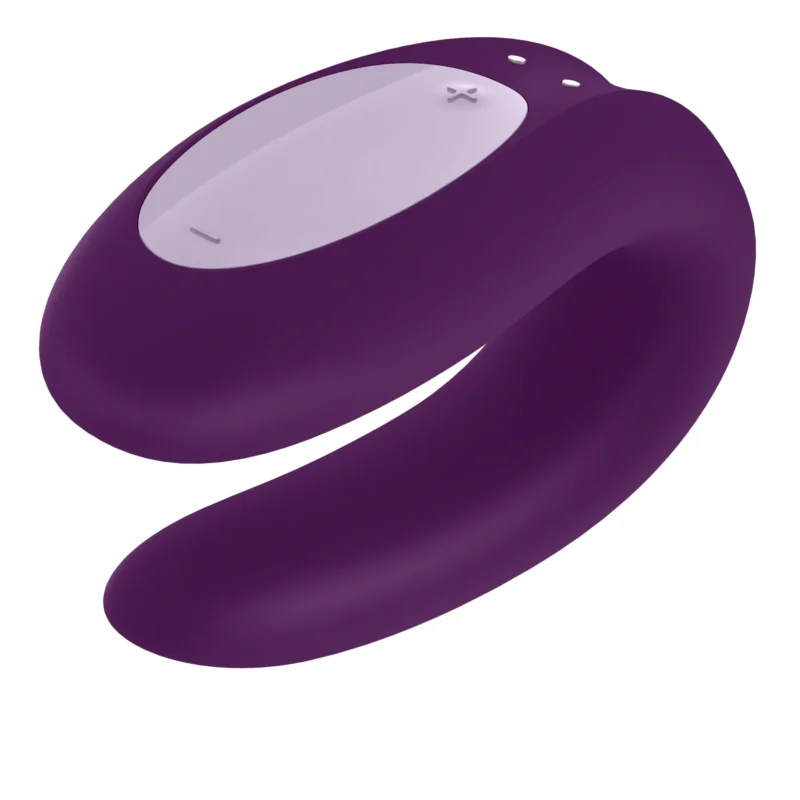 Смарт-вібратор для пар Satisfyer Double Joy Violet - Зображення 4