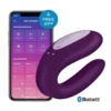 Смарт-вібратор для пар Satisfyer Double Joy Violet